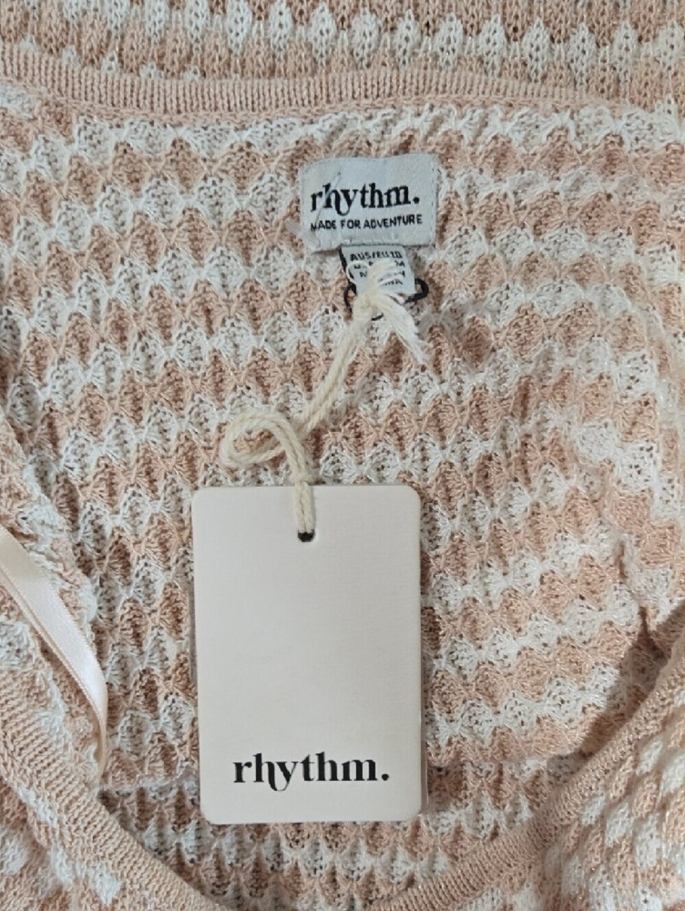 Rhythm Laguna Knit Mini Dress Size Medium - Picture 4 of 4